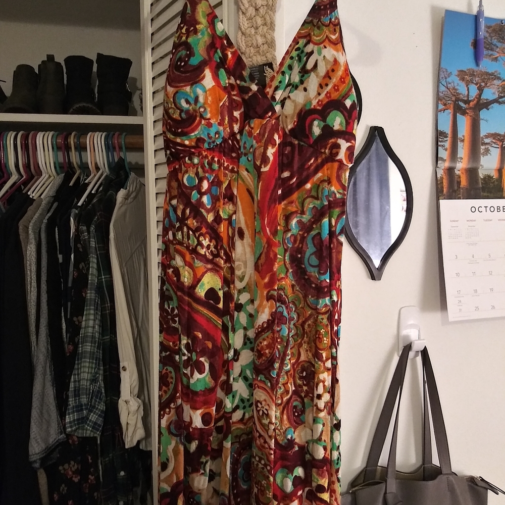 Women's long sleeveless shirt